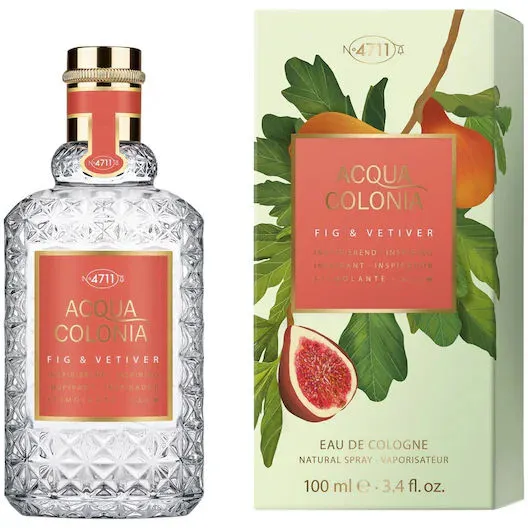 4711 Acqua Colonia Fig & Vetiver Eau de Cologne Spray Unisexgeuren Unisex 100 ml
