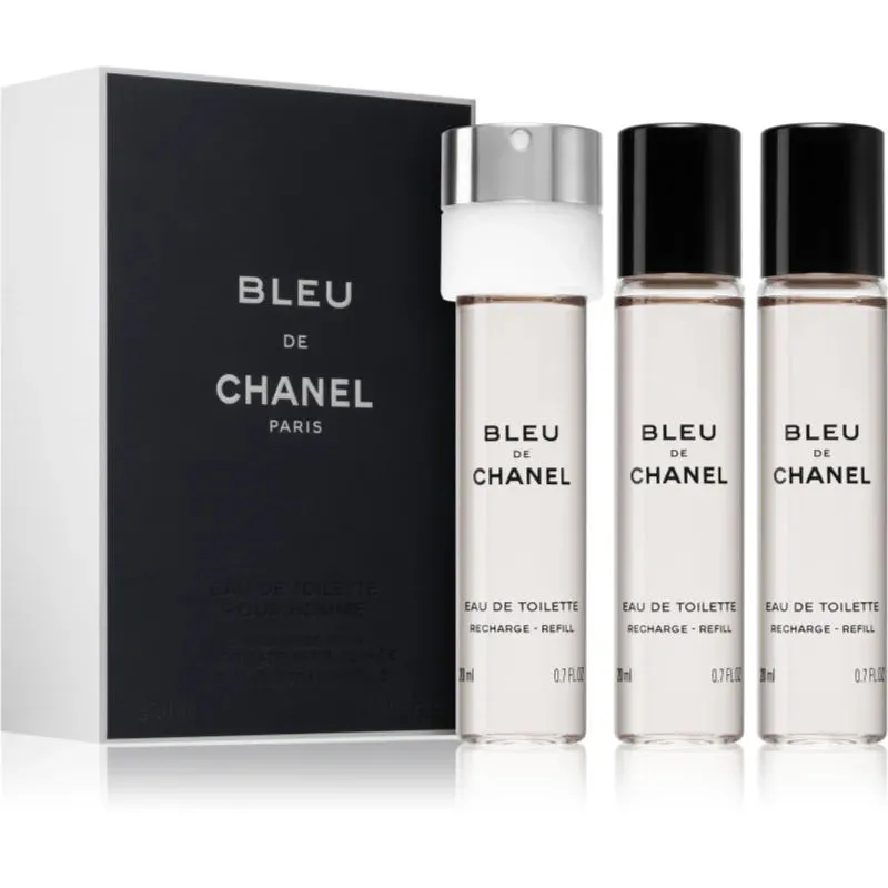 Chanel - Bleu De Chanel Refill EDT 3x 20 ml