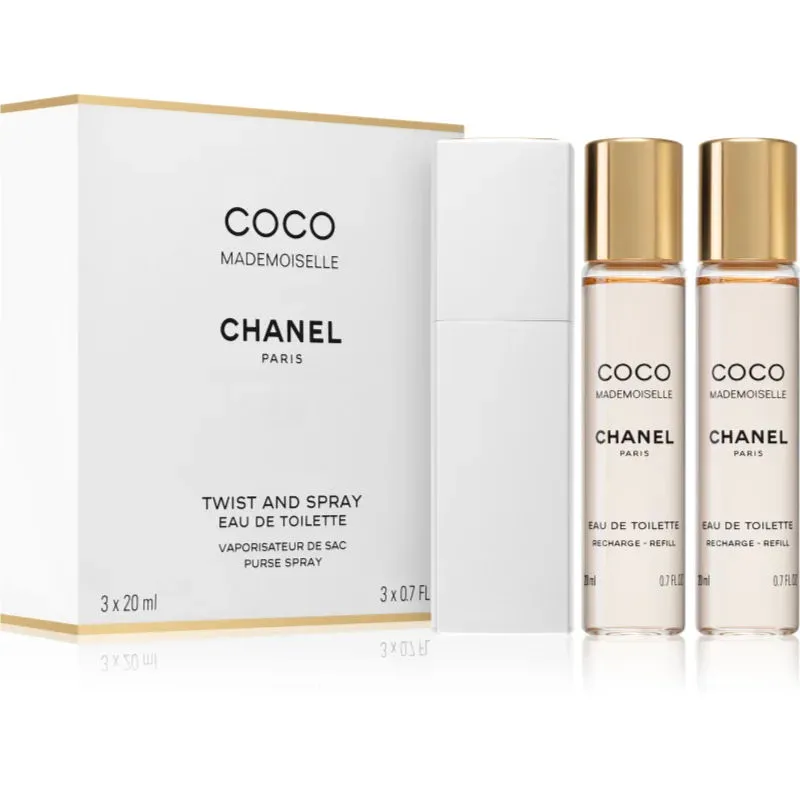 Chanel Coco Mademoiselle Eau de Toilette 3x20 ml