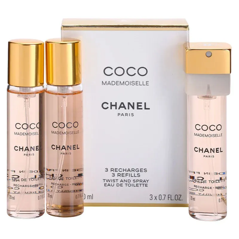Chanel Coco Mademoiselle Eau de Toilette 3x20 ml