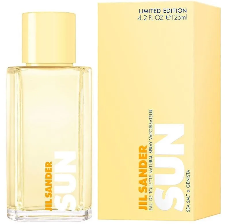 Damesparfum Jil Sander EDT 125 ml Sun Sea Salt & Genista