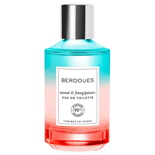 Berdoues Eaux de Toilette 95% Organics Monoi & Frangipanier Damesparfum Dames 100 ml