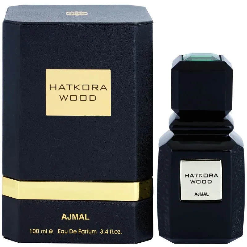 Hatkora Wood by Ajmal 100 ml - Eau De Parfum Spray (Unisex)