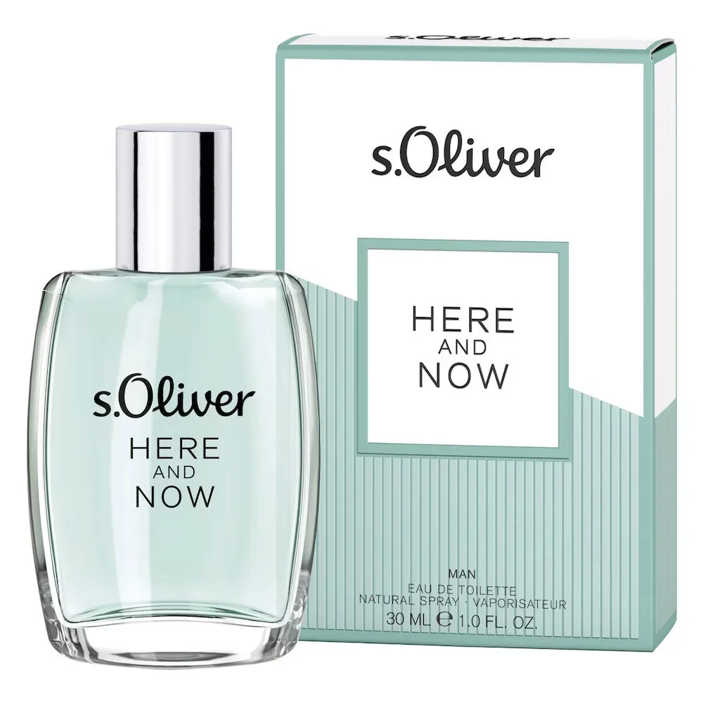 s. Oliver Here And Now for men - Eau de toilette 30 ml
