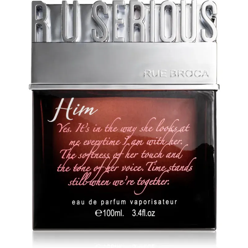 Herenparfum Rue Broca EDP R U Serious For Him (100 ml)