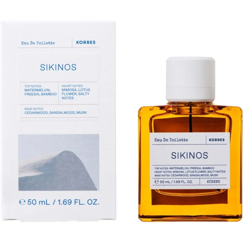 Korres Sikinos Eau De Toilette 50ml - Vegan