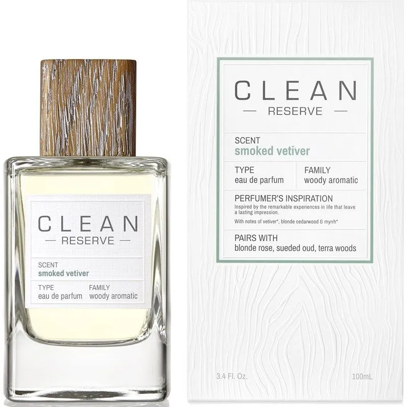 Clean Smoked Vetiver eau de parfum spray 100 ml