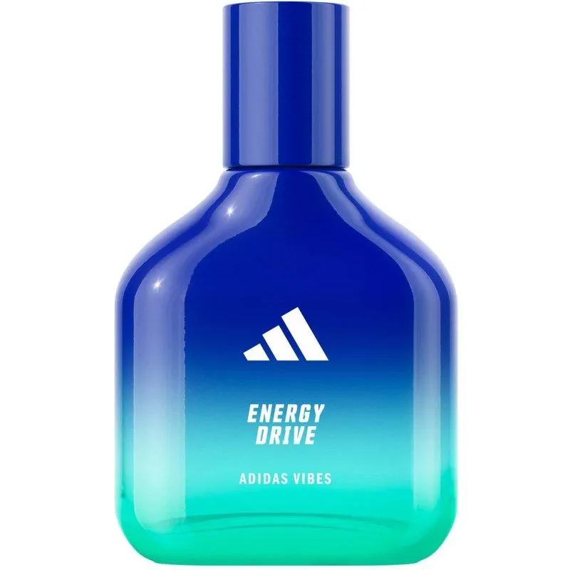 adidas Vibes Energy Drive Eau de Parfum, voor iedereen, 50 ml
